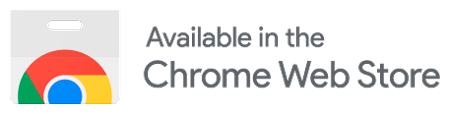 Disponível na Chrome Web Store