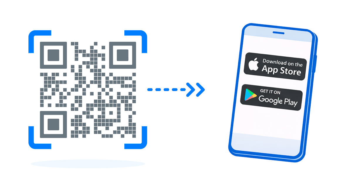 QR Code para Loja de Aplicativos