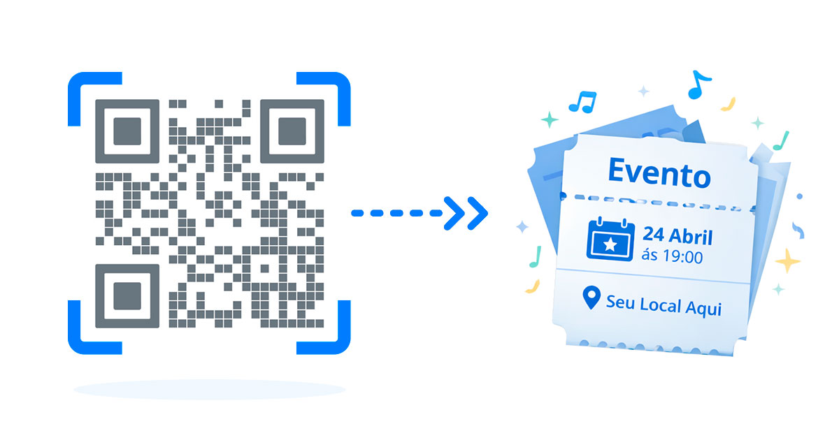 QR Code de localização para eventos e convites